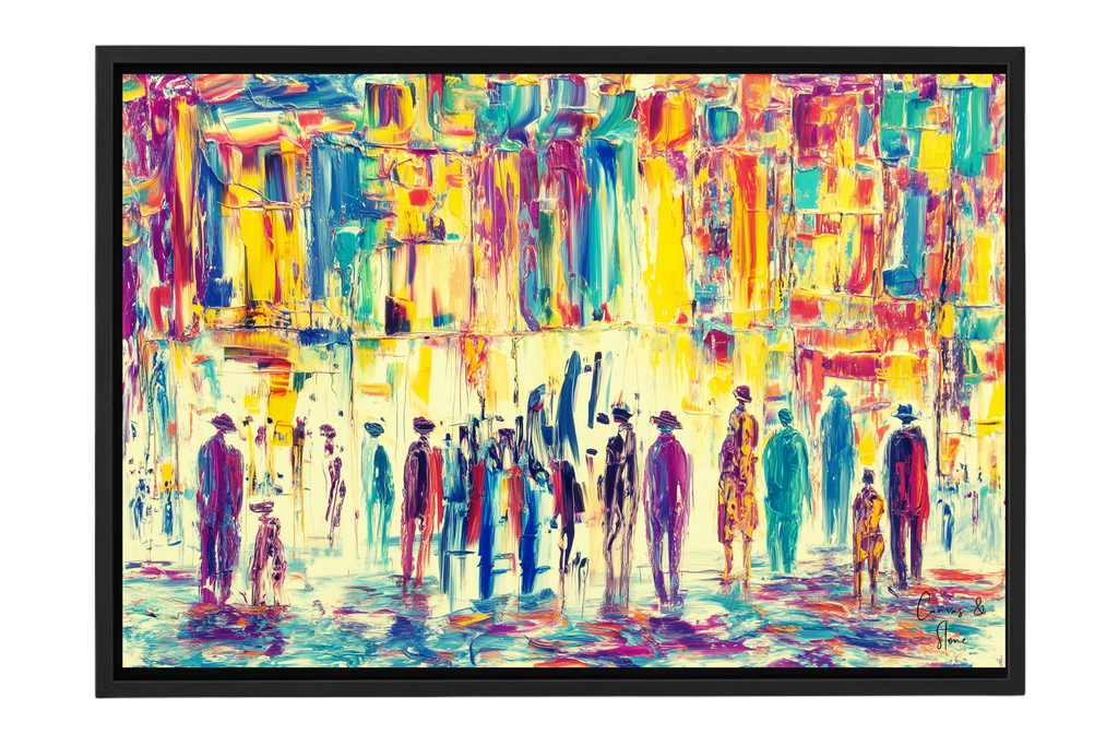 Kotel Colorful Impasto