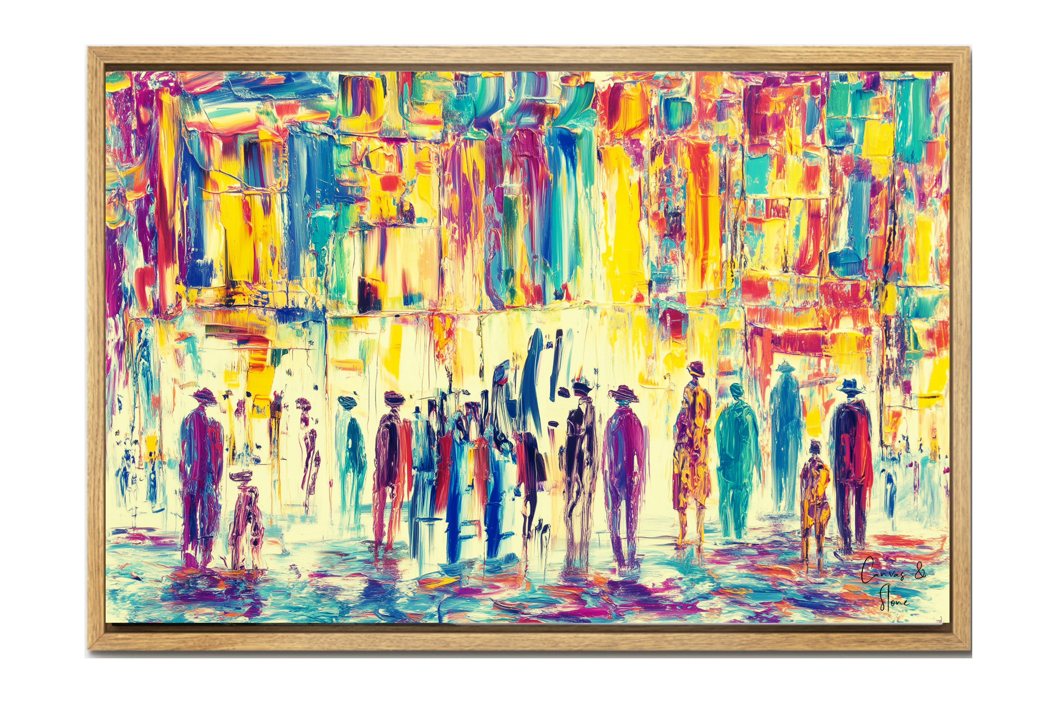 Kotel Colorful Impasto