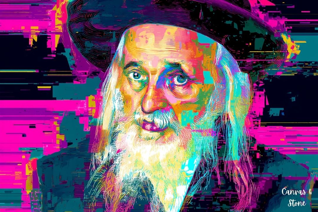 Z Landscape Glitch art Satmar Rebee