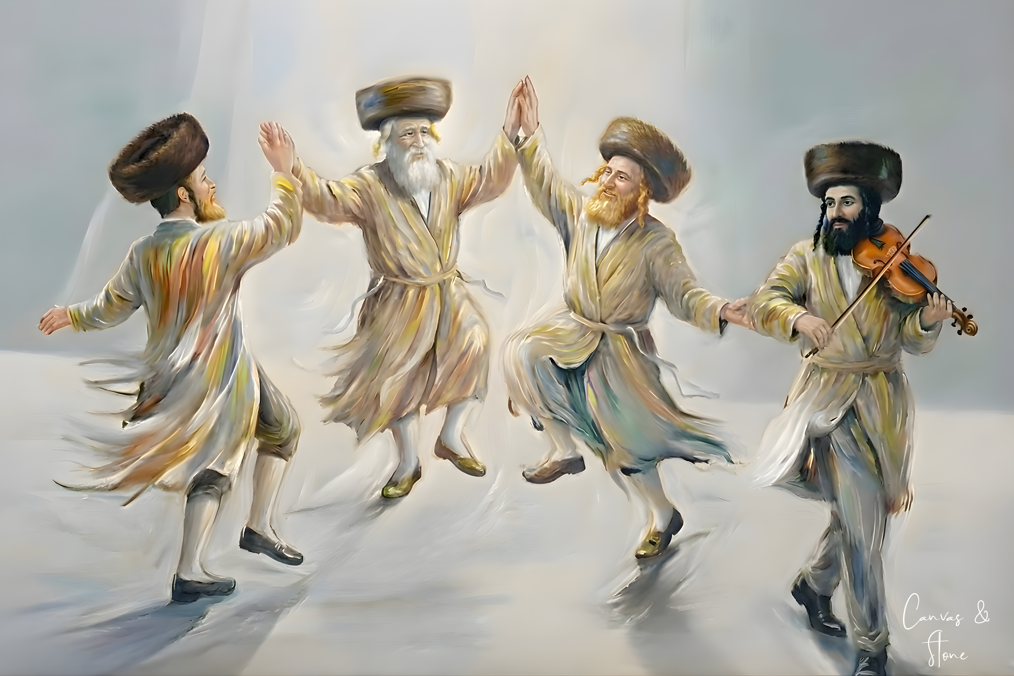 Hasidim Dancing
