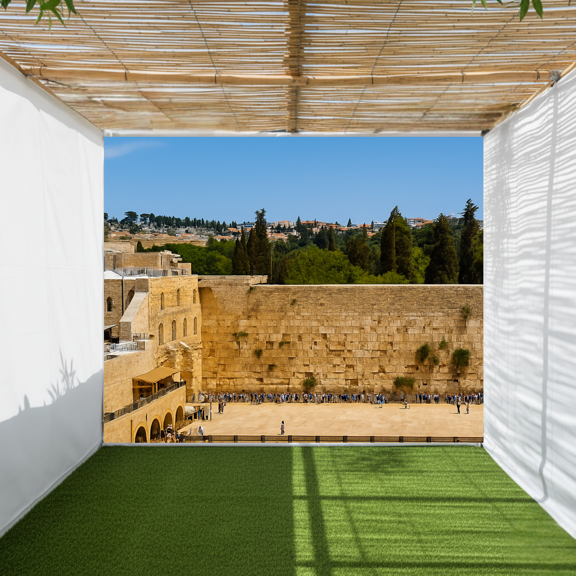 Kotel scene Mural