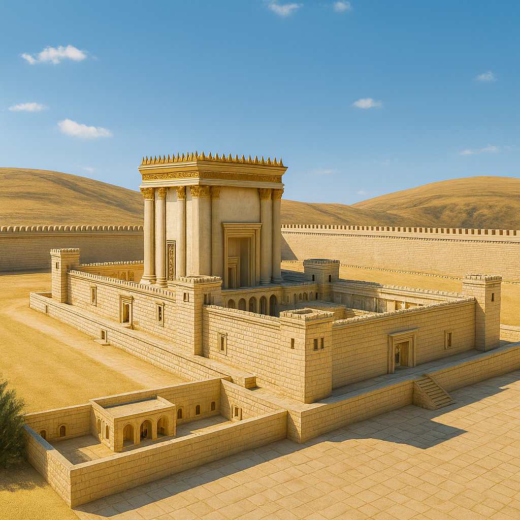 Mount of Olives - Digital illustration