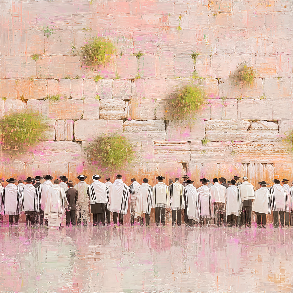 Western Wall Kotel -realistic