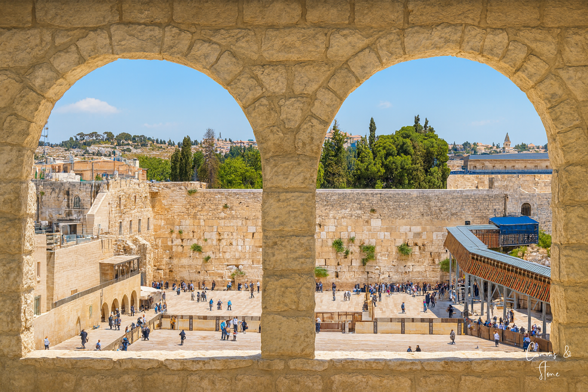 Kotel through the window