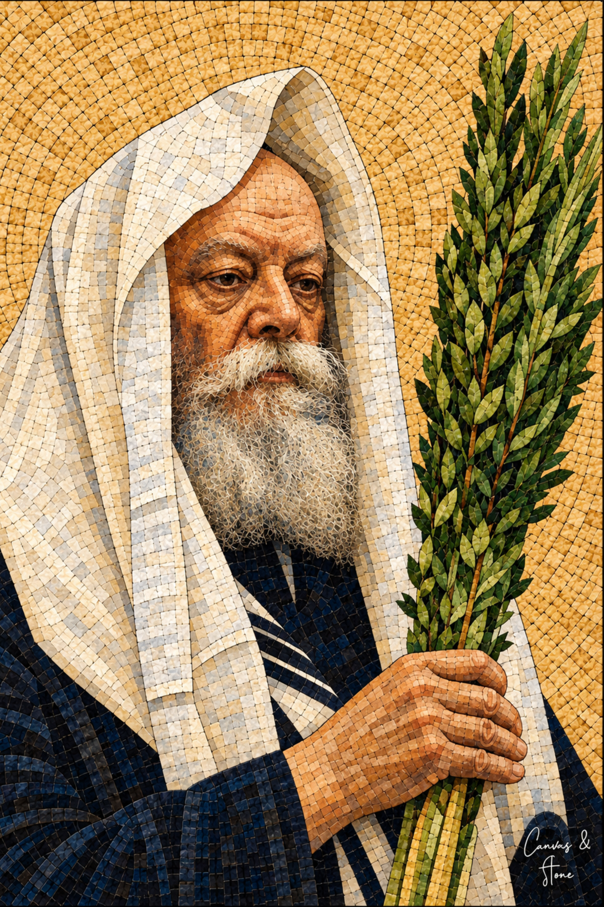 A Portrait in Stone The Lubavitch Rebbe