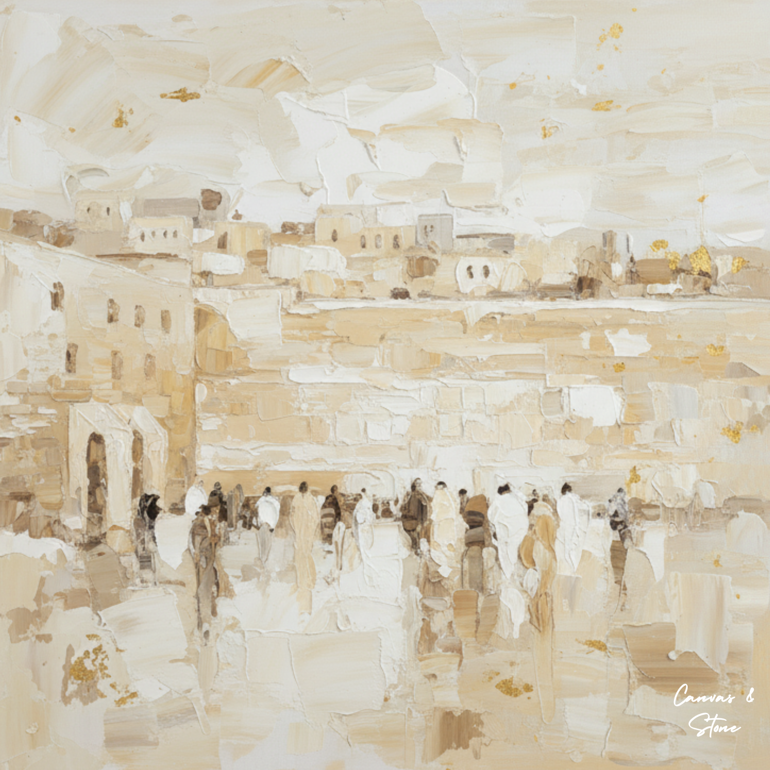 Golden Light at the Kotel